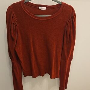 Goldie Women's Terry Rust Top